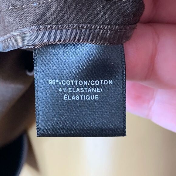 Lafayette 148 Short Sleeve Full Zip Dress Collar 8 - Picture 6 of 8